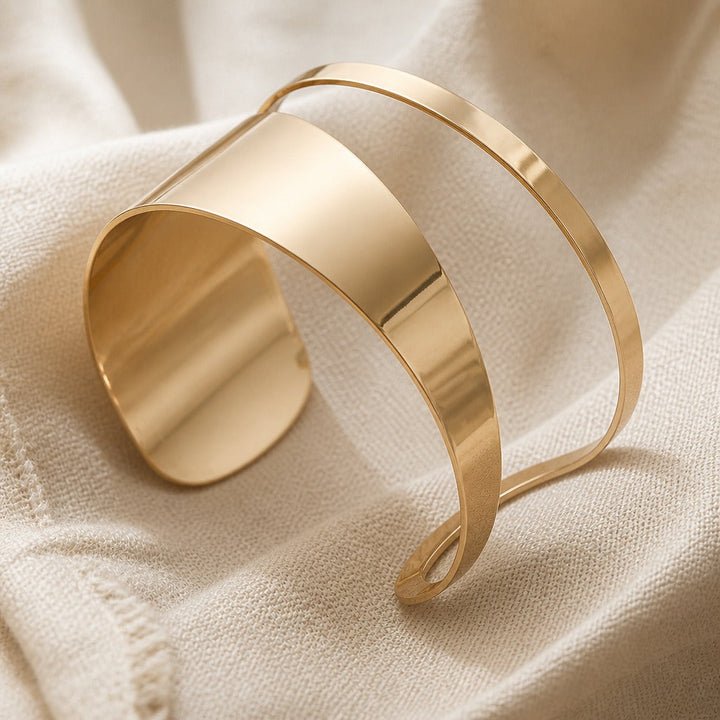 Bracelet en cuivre doré