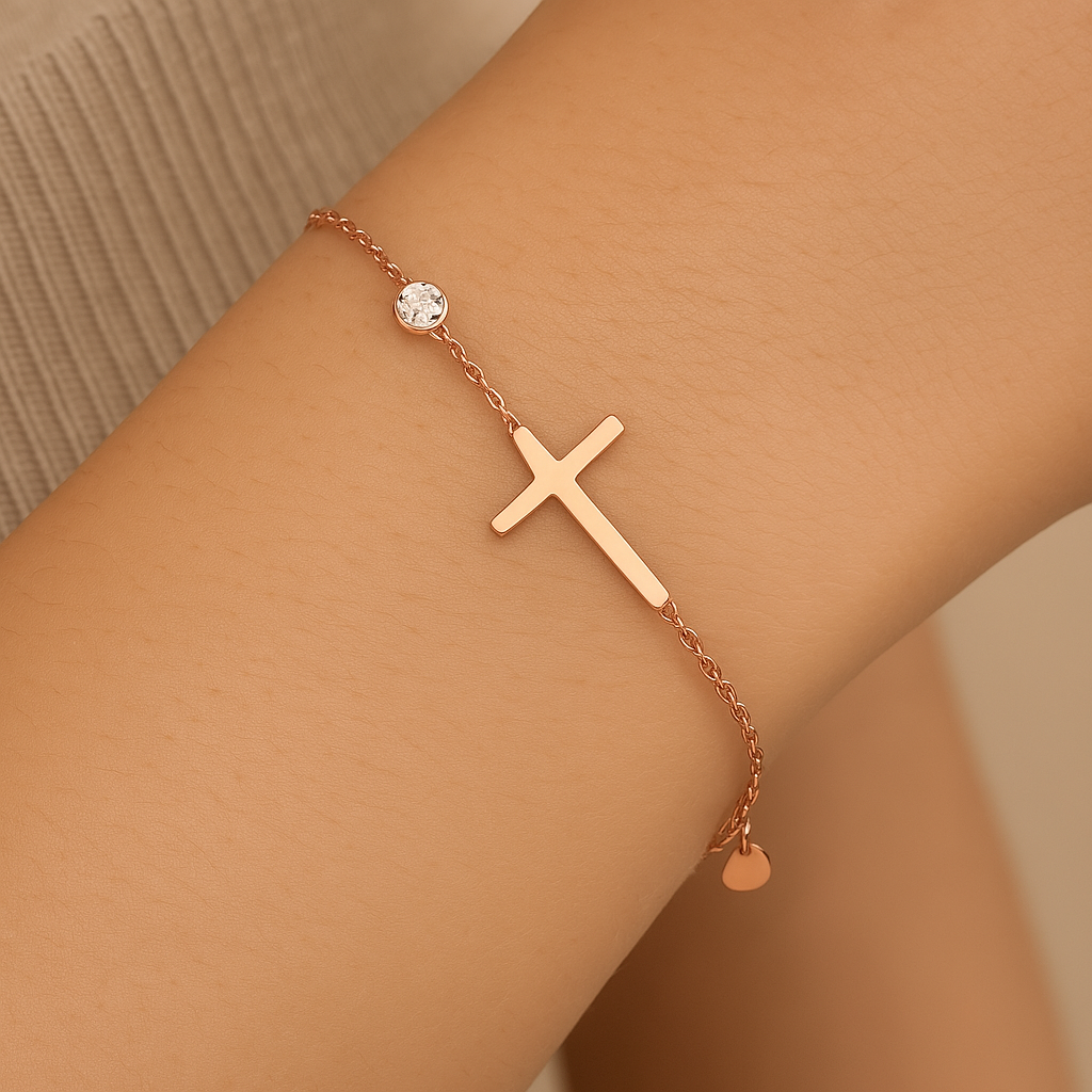 Bracelet Spirituel en Or Rose