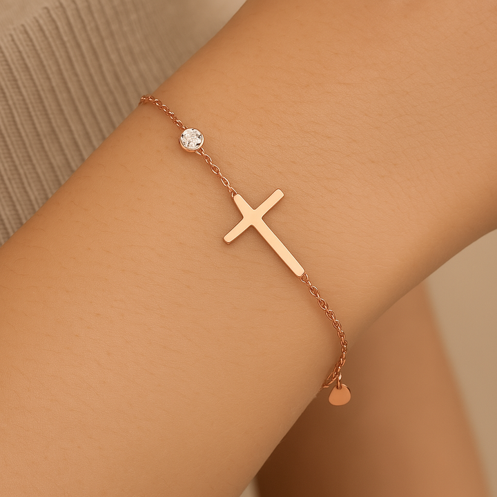 Bracelet Spirituel en Or Rose