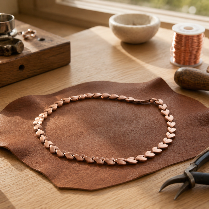 Collier en cuivre Bramble