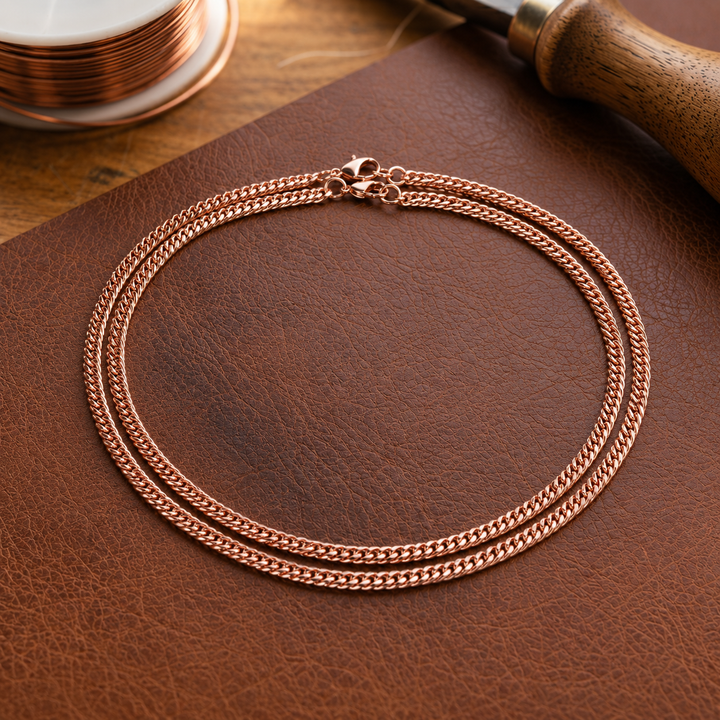 Collier en cuivre élégant