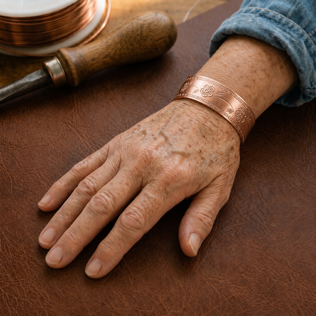 Bracelet en cuivre Copper Soul Fret