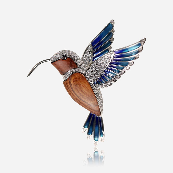 Broche en Cobalt Volant