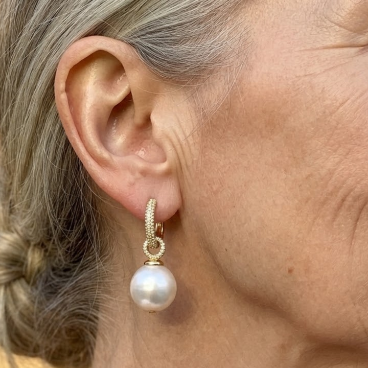 Dazzling Pearl Earrings