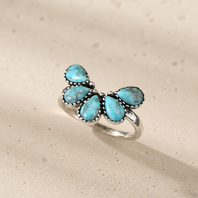 Bague de Mode en Turquoise