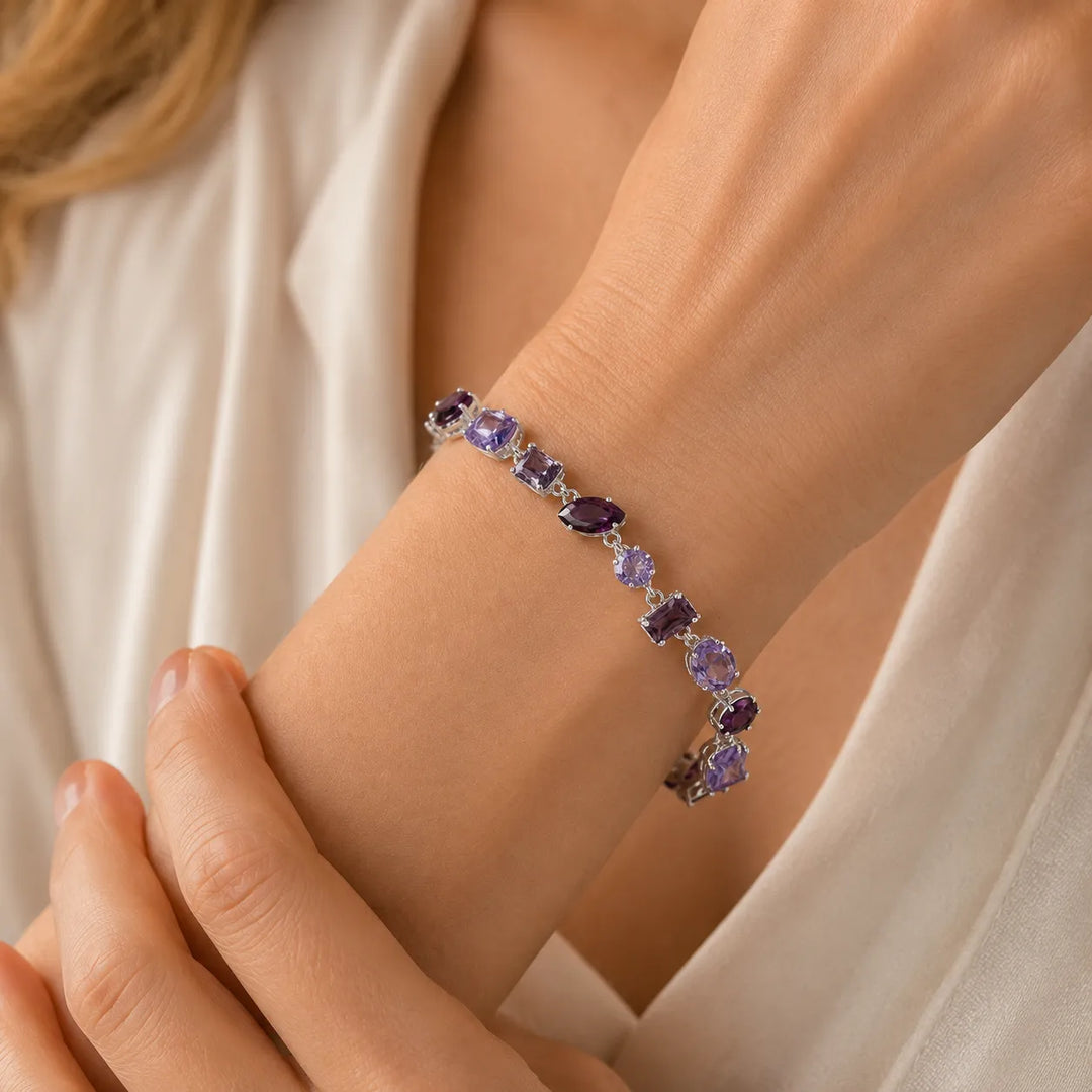 Bracelet en Cristal en Forme de Bonbon