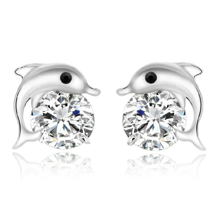 Collection de Bijoux en Argent Sterling avec des Dauphins