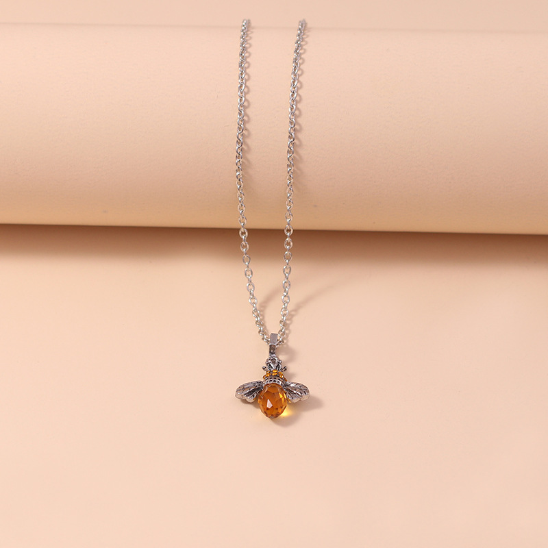 Collier Abeille Dorée Esprit