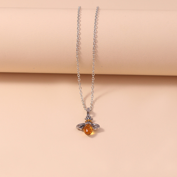 Collier Abeille Dorée Esprit