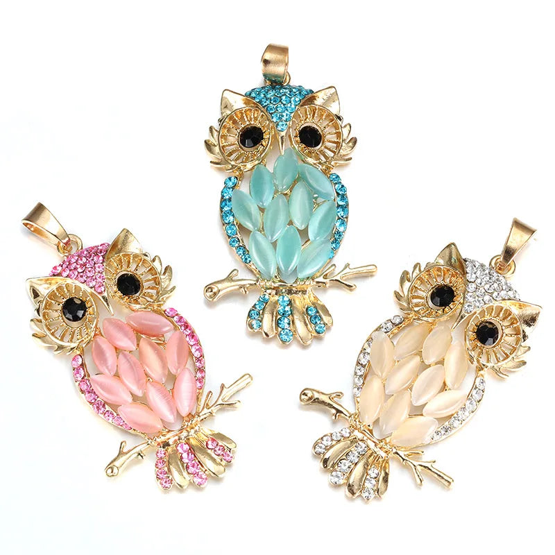 Collier de Chouette en Or