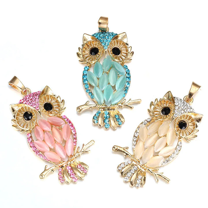 Collier de Chouette en Or