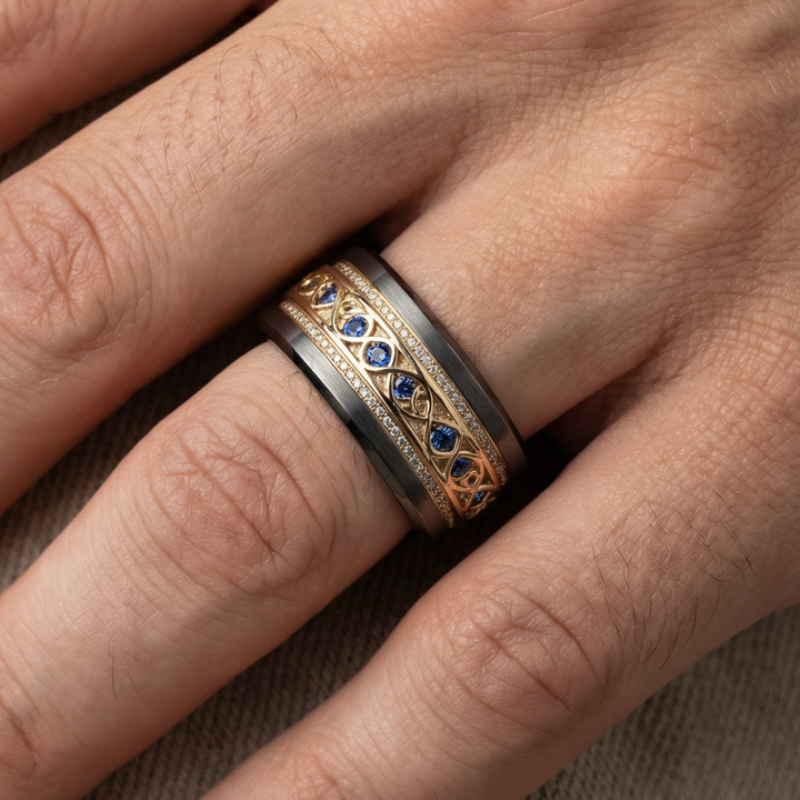 Bague Vintage Dorée Infini