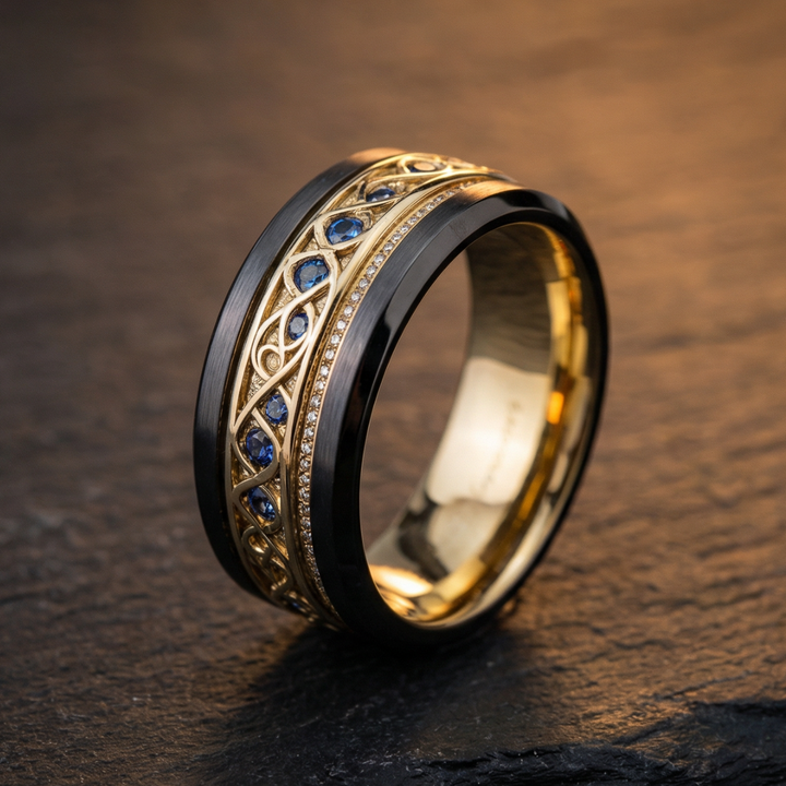 Bague Vintage Dorée Infini