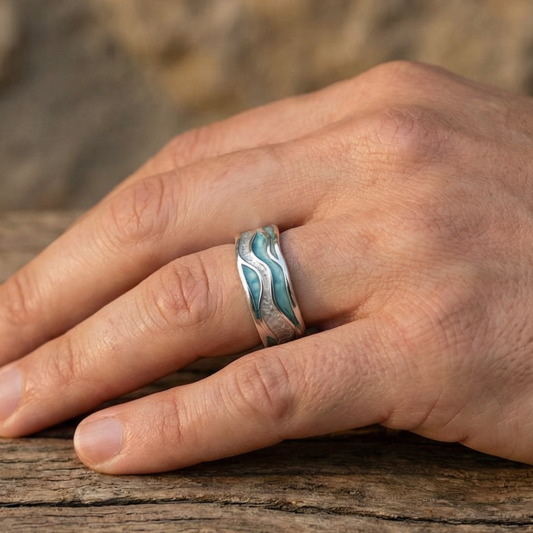 Bague en Argent avec Turquoise