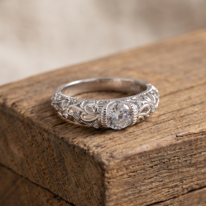 Bague Élégante en Argent Sterling