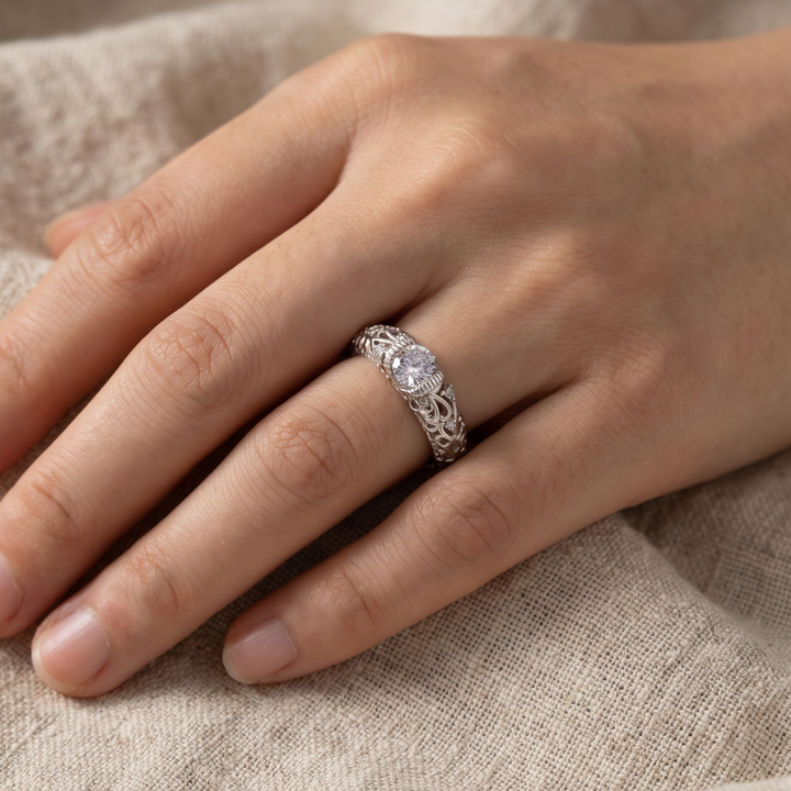 Bague Élégante en Argent Sterling