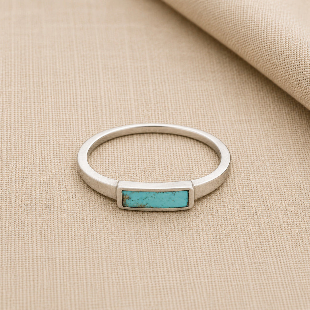 Bague Exquise en Agate Mousse