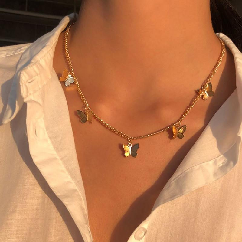 Collier de transformation Fleur de Papillon