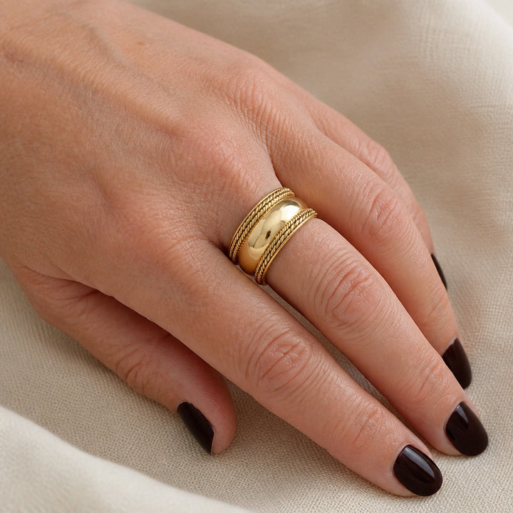 Bague impériale en spirale