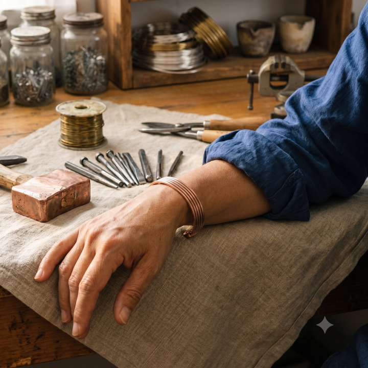 Bracelet en cuivre Crag