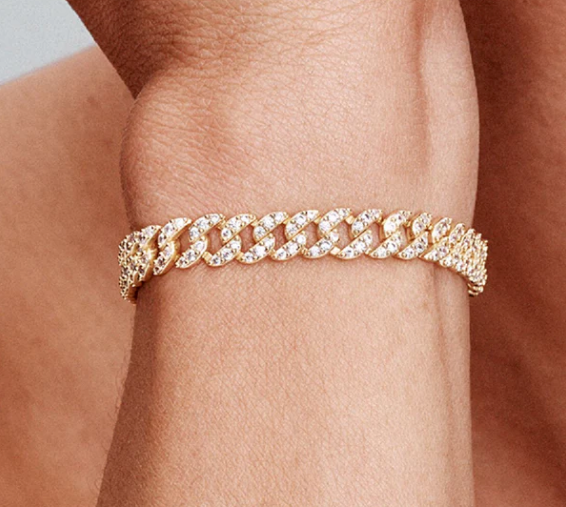 Cuban Paved Bracelet