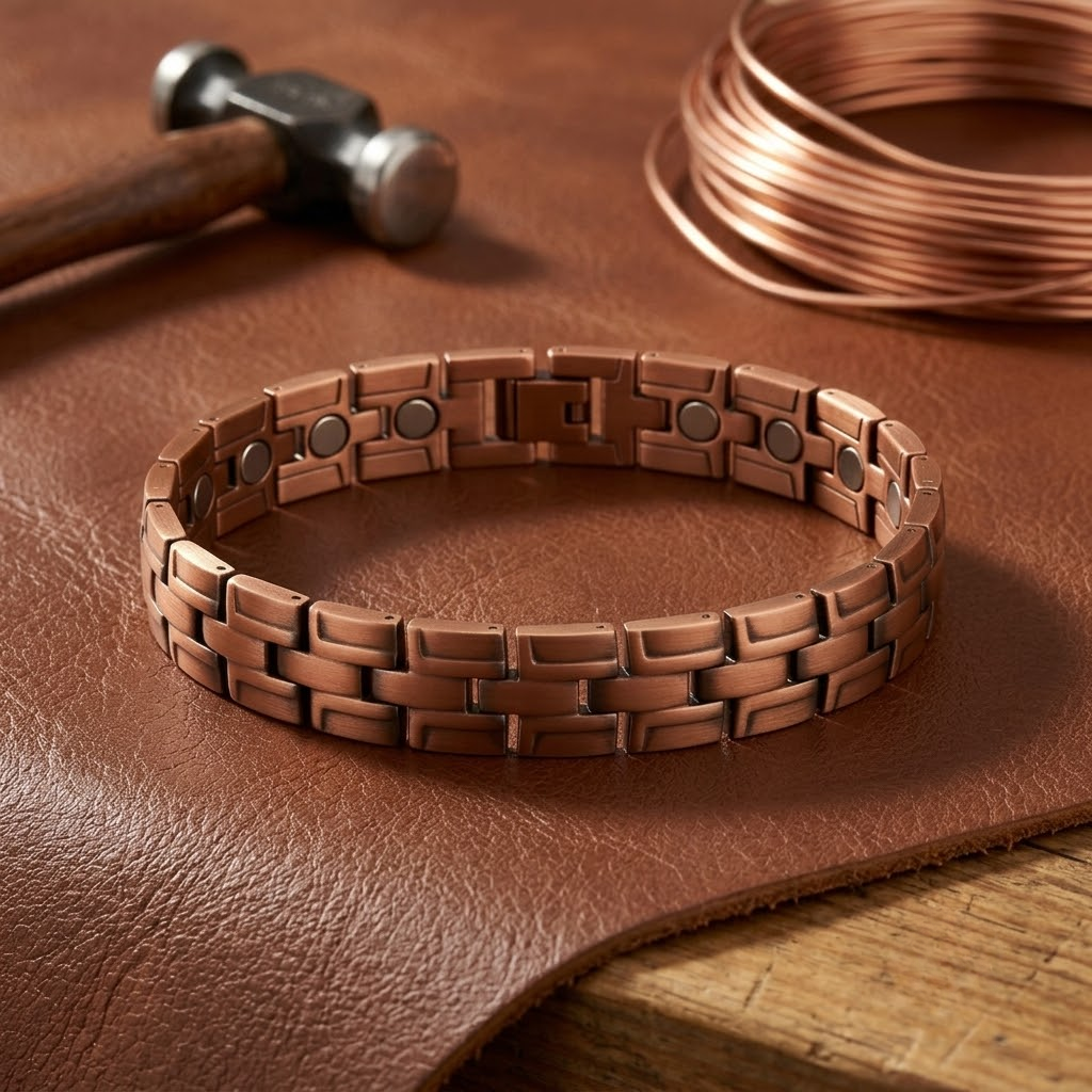 Bracelet en cuivre Amora Gorse