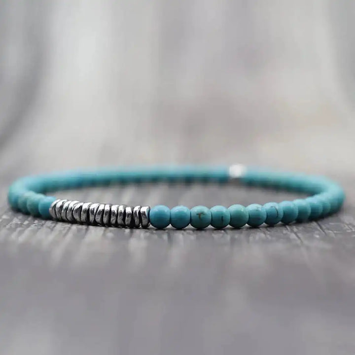 Bracelet en Pierre Volcanique Classique