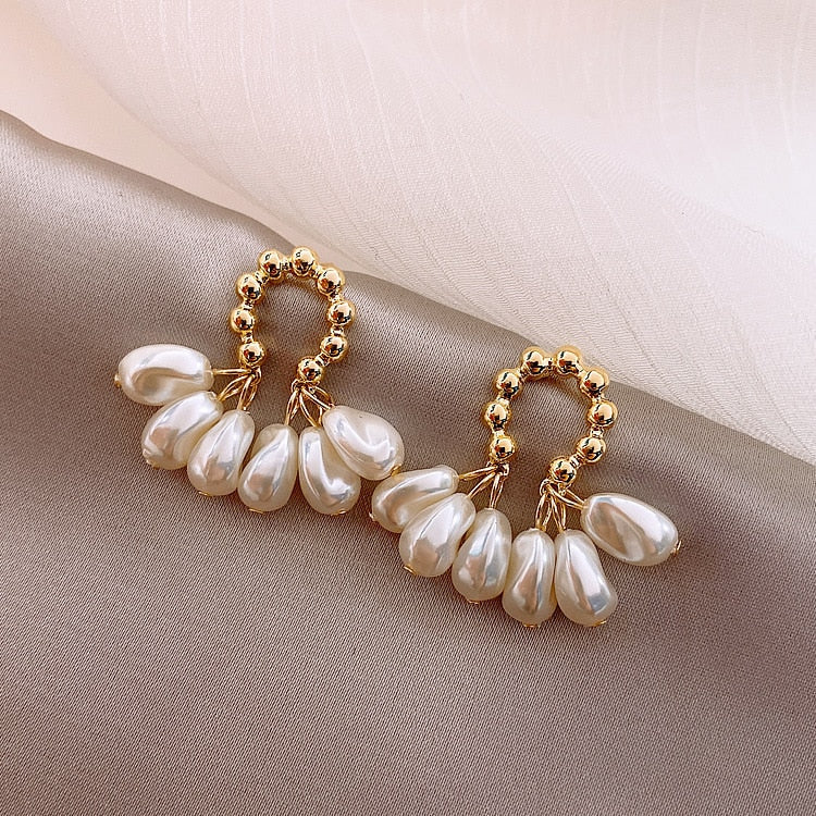 Baroque Pearl Drop Earrings