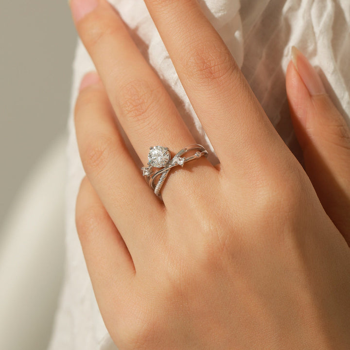 Bague Céleste en Zirconium de l&