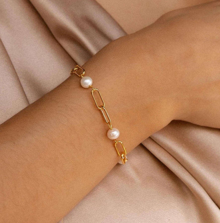 Bracelet intemporel en chaîne de perles
