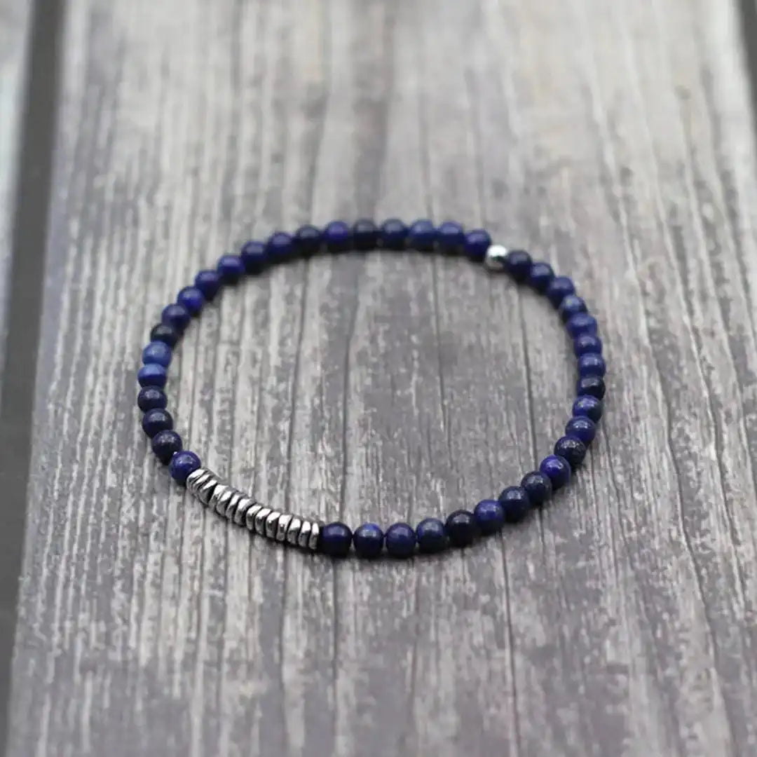 Bracelet en Pierre Volcanique Classique