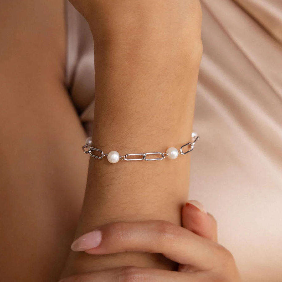 Bracelet intemporel en chaîne de perles