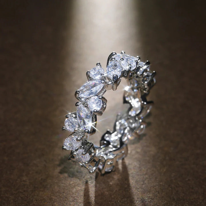 Bague en zircon cubique Promesse Élégante