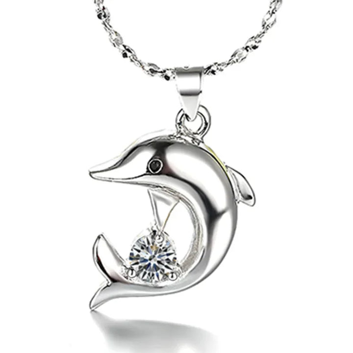 Collection de Bijoux en Argent Sterling avec des Dauphins