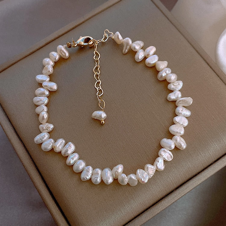 Bracelet Élégant en Perles Céline