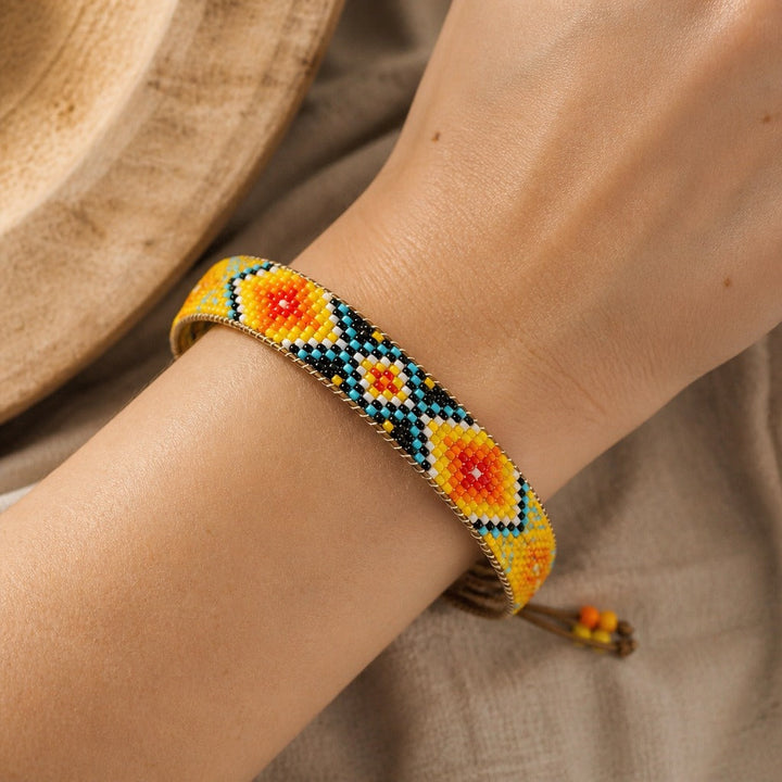 Bracelet Bohémien en Perles Artisanales