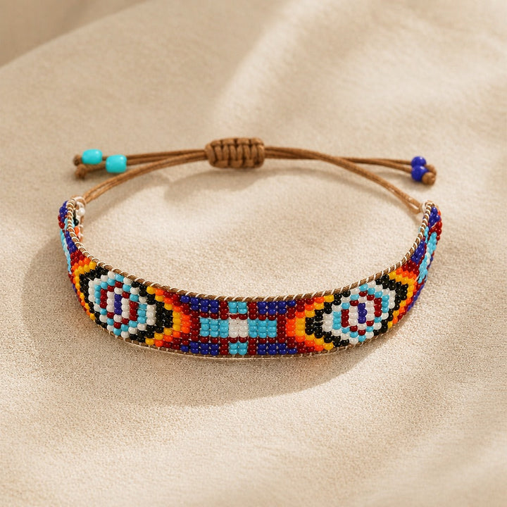 Bracelet Bohémien en Perles Artisanales