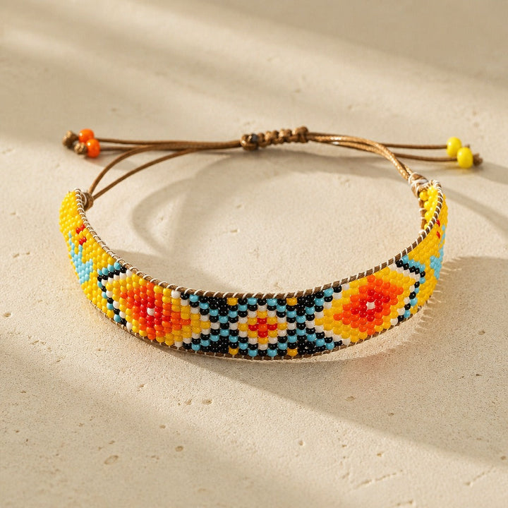 Bracelet Bohémien en Perles Artisanales
