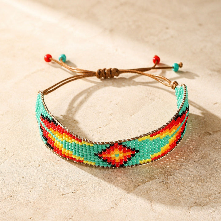 Bracelet Bohémien en Perles Artisanales
