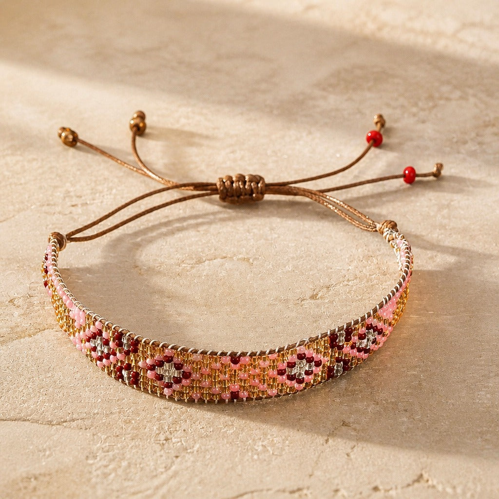 Bracelet Bohémien en Perles Artisanales