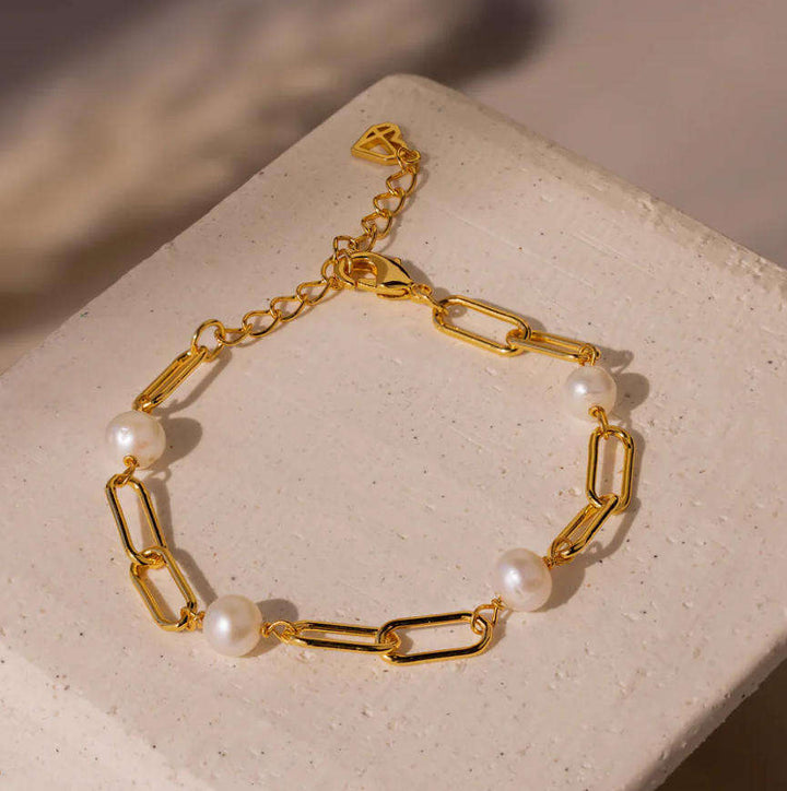 Bracelet intemporel en chaîne de perles