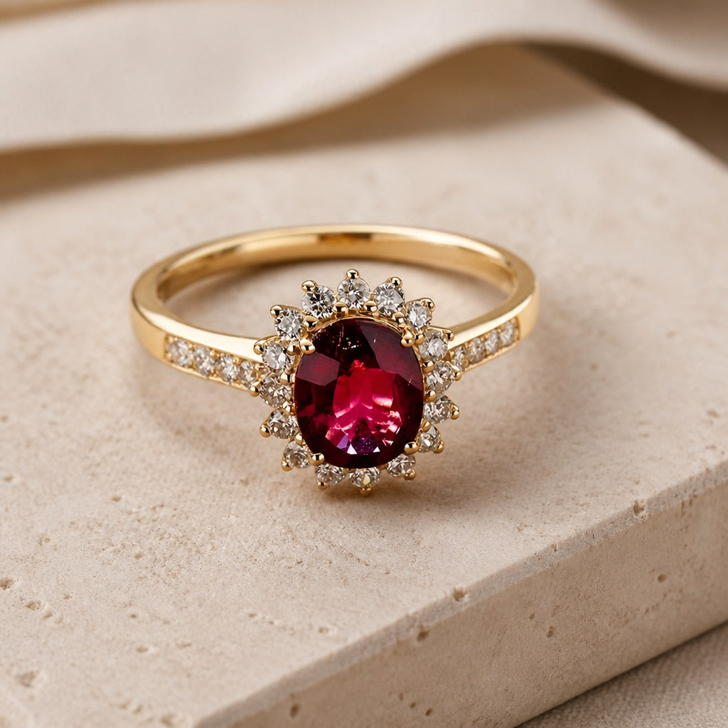 Heritage Halo Statement Ring