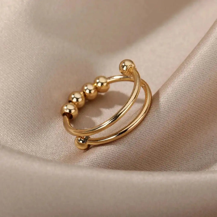 Bague en perles anti-stress et d&