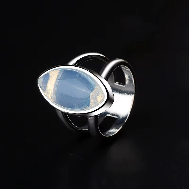 Bague Marquise en Pierre de Lune Christine