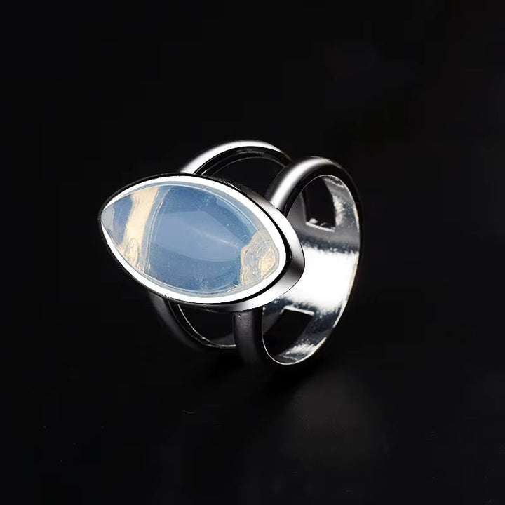 Bague Marquise en Pierre de Lune Christine