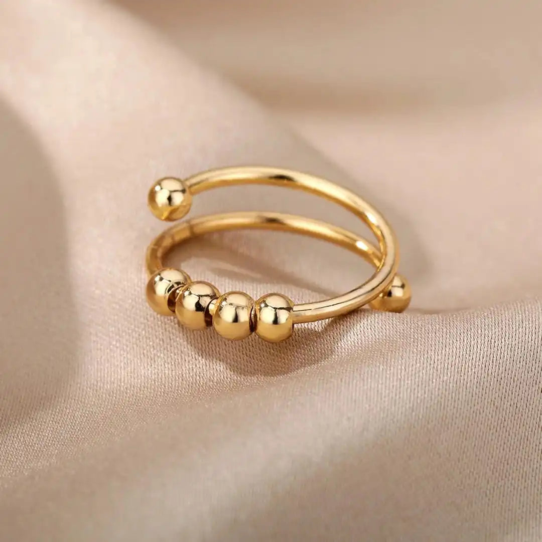 Bague en perles anti-stress et d&
