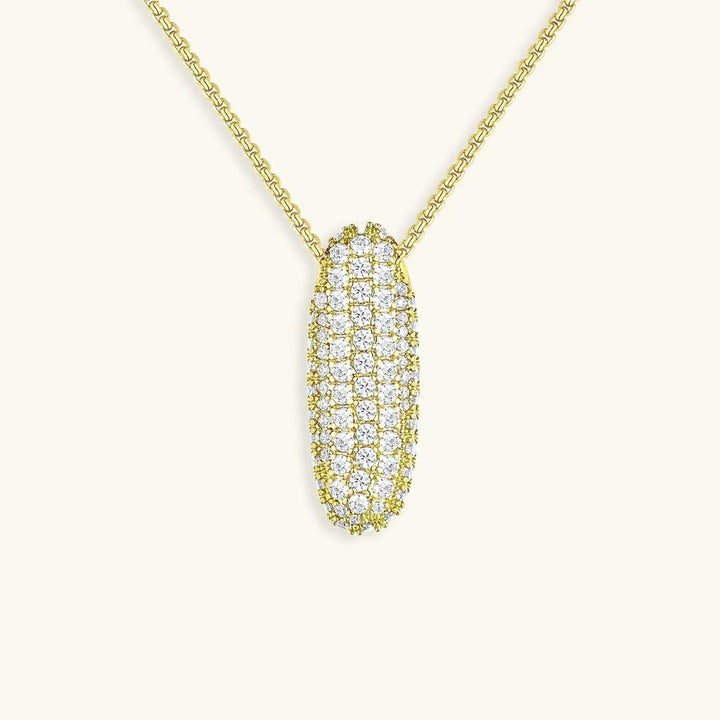 Collier Initial en Cristaux Boules