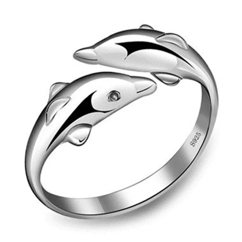 Collection de Bijoux en Argent Sterling avec des Dauphins