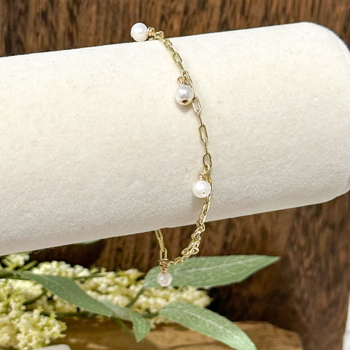 Bracelet Charme Mini Perle Gina