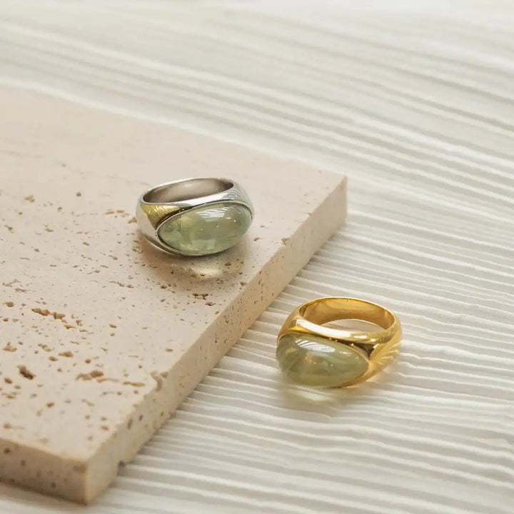 Bague en Pierre Naturelle Unique